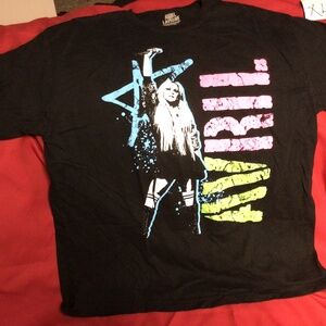 Avril Lavigne concert tshirt